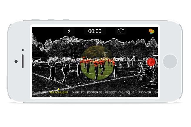 spotliter iphone applies fun effects filters videos recording 1