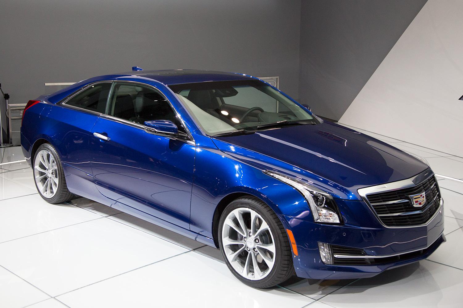 2015 Cadillac ATS Coupe front right