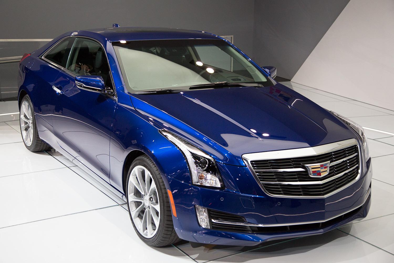 2015 Cadillac ATS Coupe front right