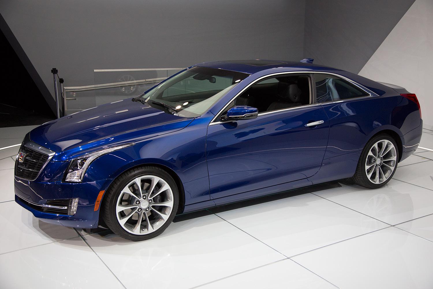 2015 Cadillac ATS Coupe left