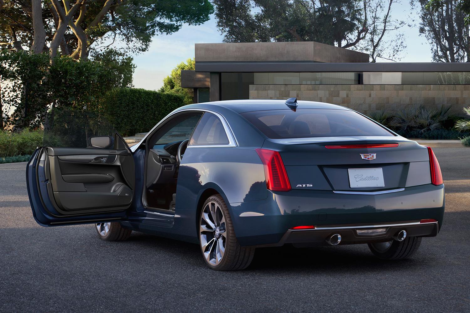 2015 Cadillac ATS Coupe news rear left door blue