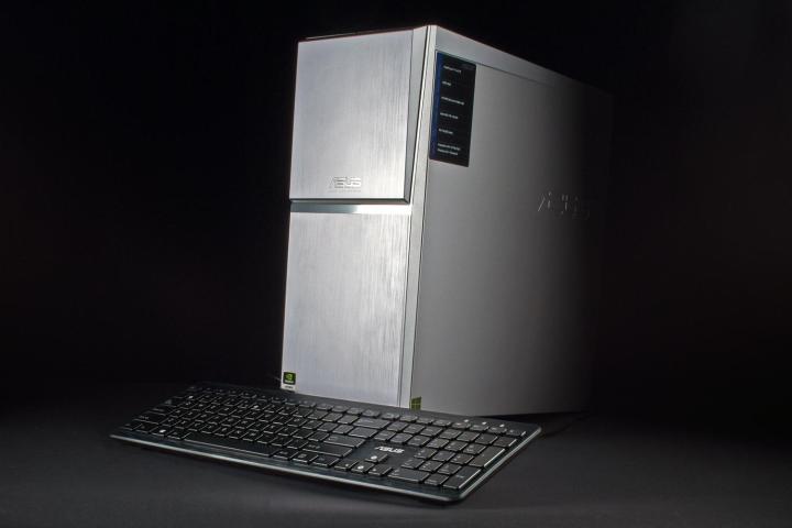ASUS M70AD US003S review desktop keyboard