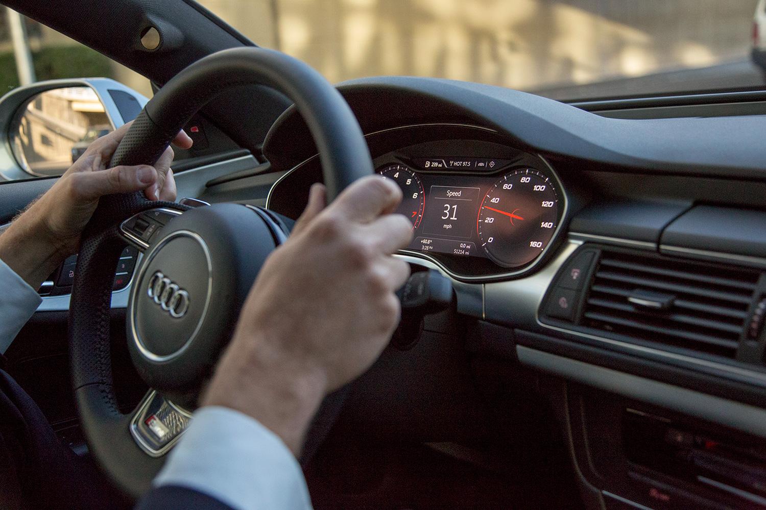 Audi A7 Autonomous driving