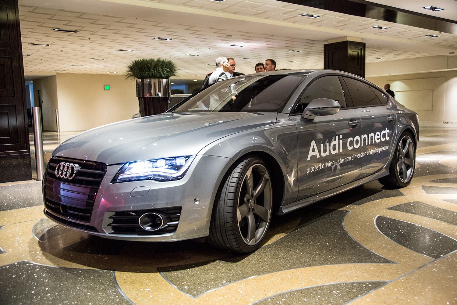 Audi A7 Autonomous front angle