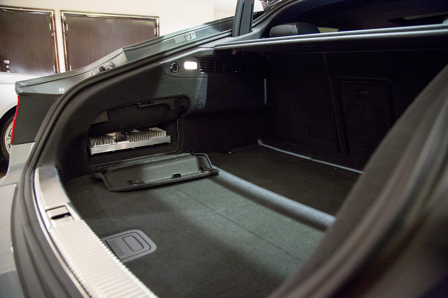 Audi A7 Autonomous trunk angle