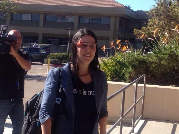 woman ticketed wearing google glass driving wins court cecilia abadie