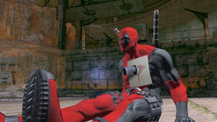 activision marvels partnership comes end deadpool game screenshot stabbed