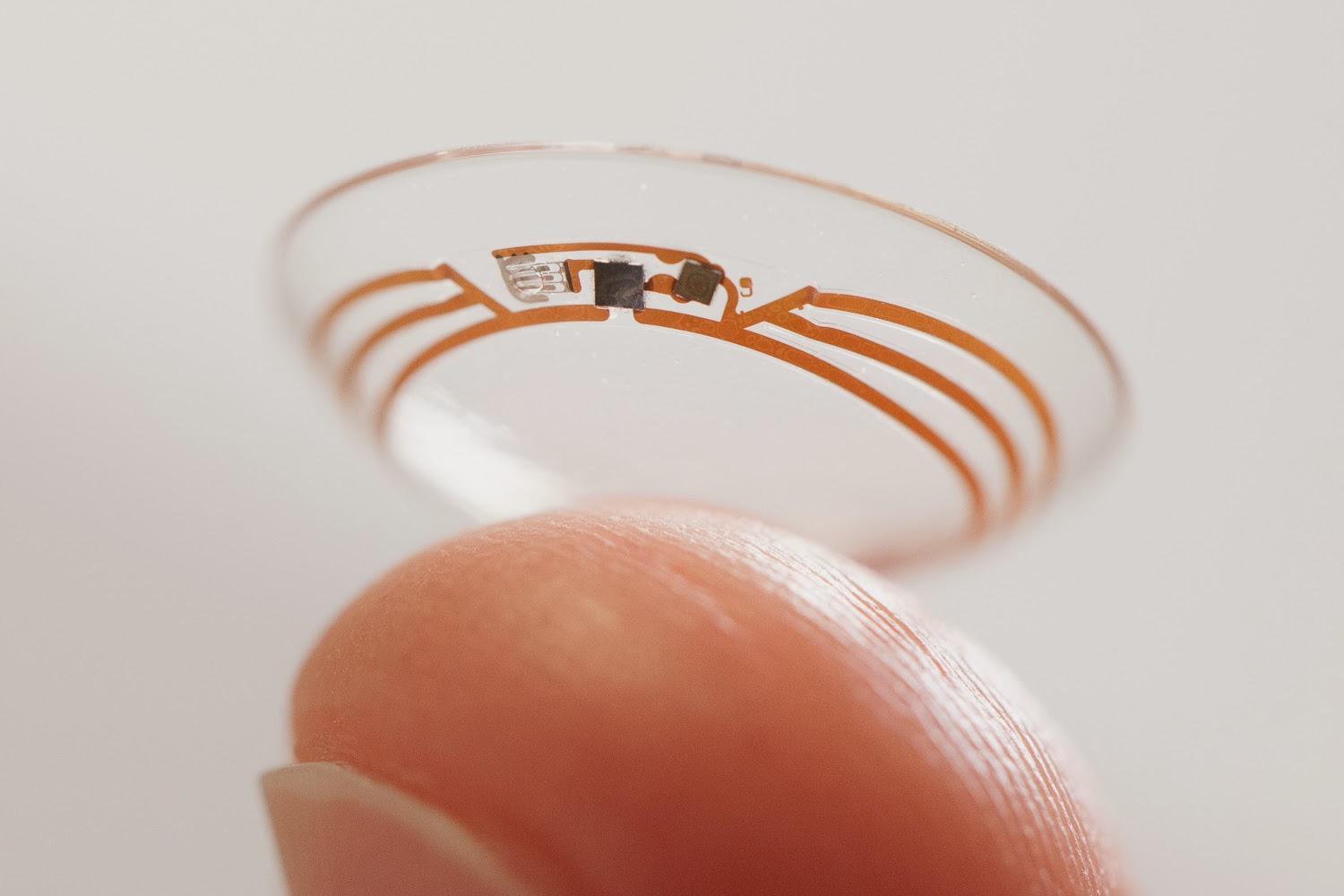 google considers tiny cameras for contact lenses smart lens