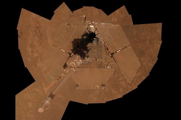 mars rover opportunity sends photo back earth 10 years later pia17759