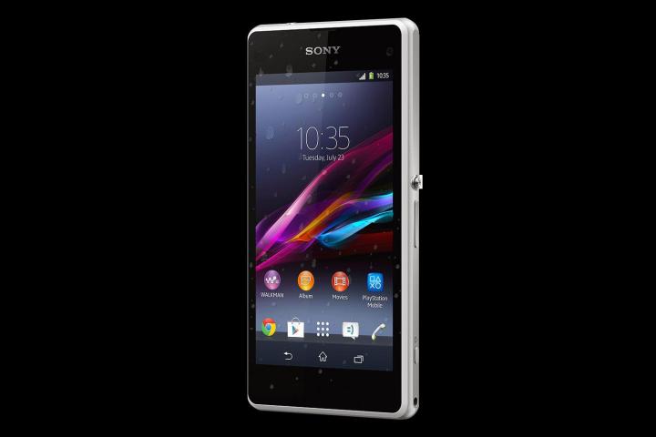 Sony Xperia Z1 Compact front angle