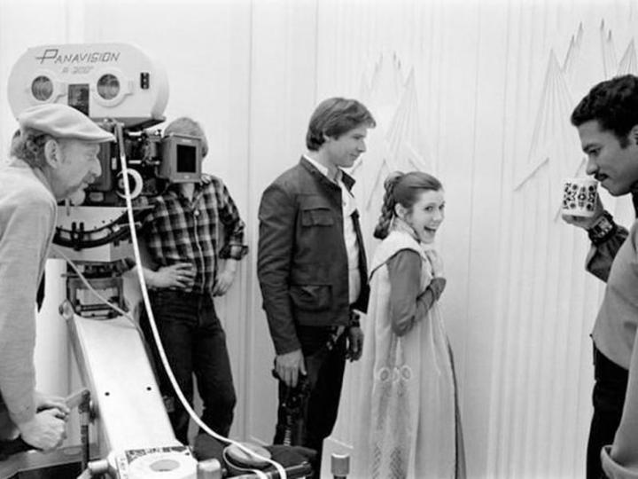 chewbacca actor shares treasure trove behind scenes star wars pictures starwars