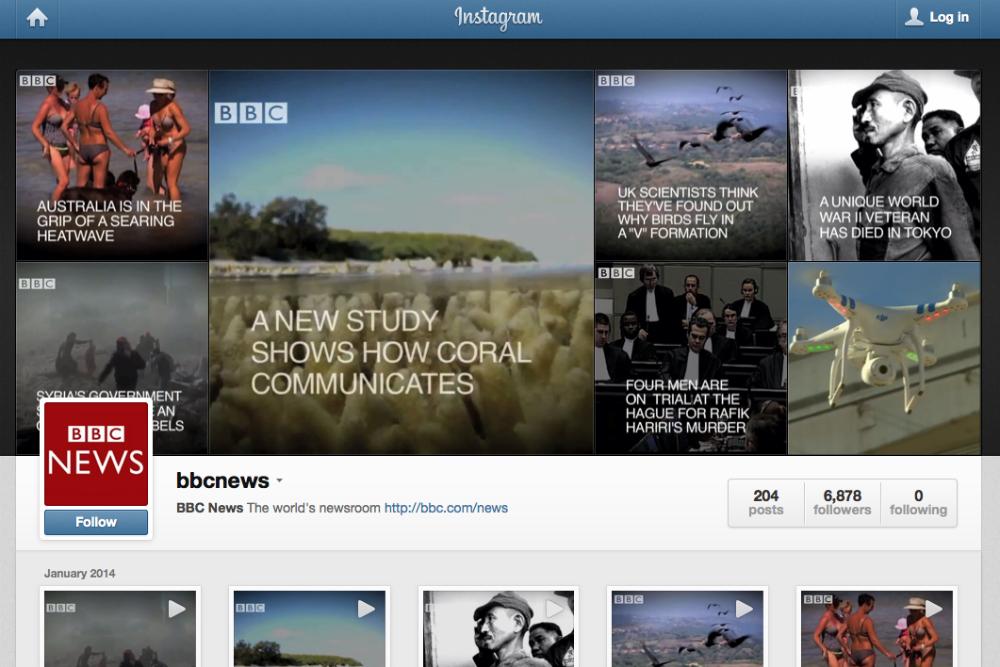 bbc launches instafax news service instagram