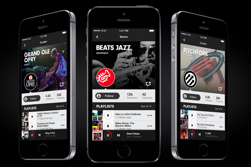 beats music review playlists