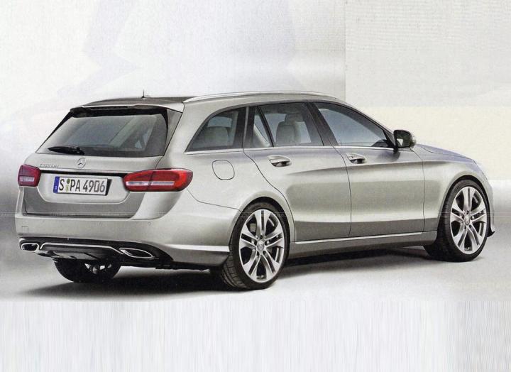 2015 mercedes benz c class wagon leaked photo