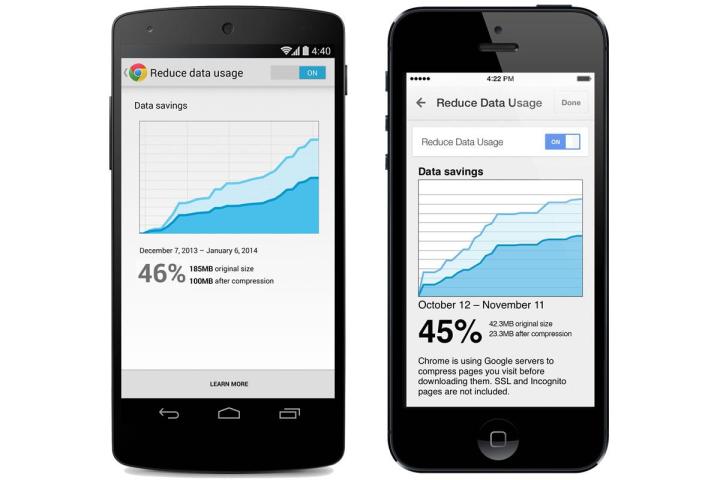 googles chrome mobile update may reduce data usage 50 percent