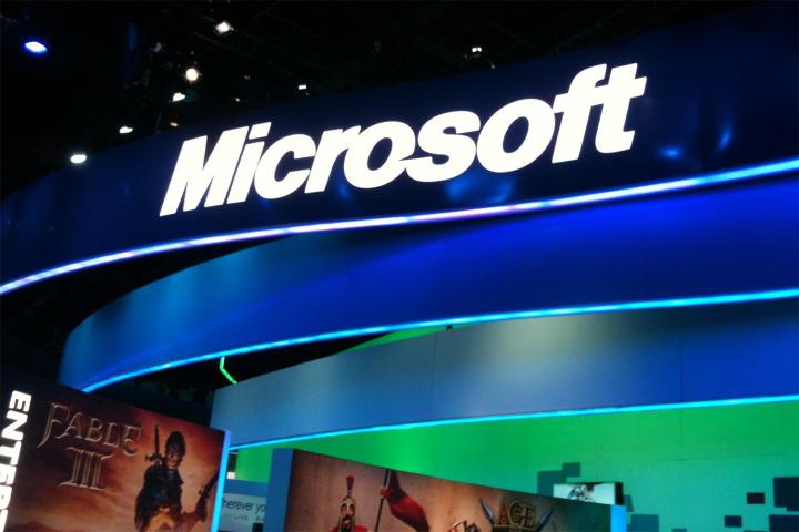 Microsoft CES Booth