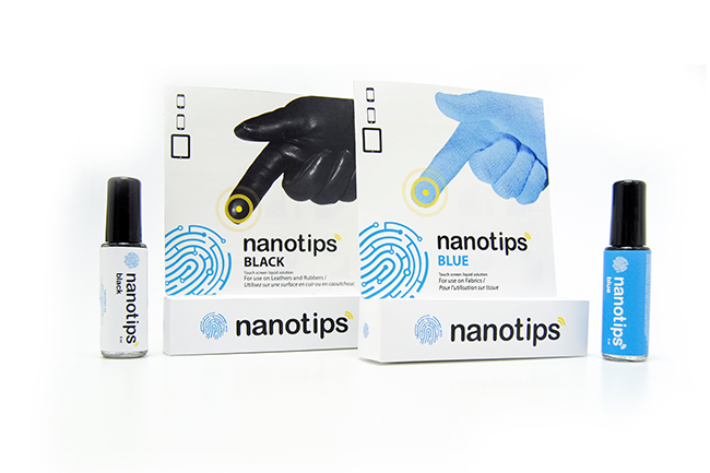 nanotips kickstarter make gloves touch friendly nanotips3