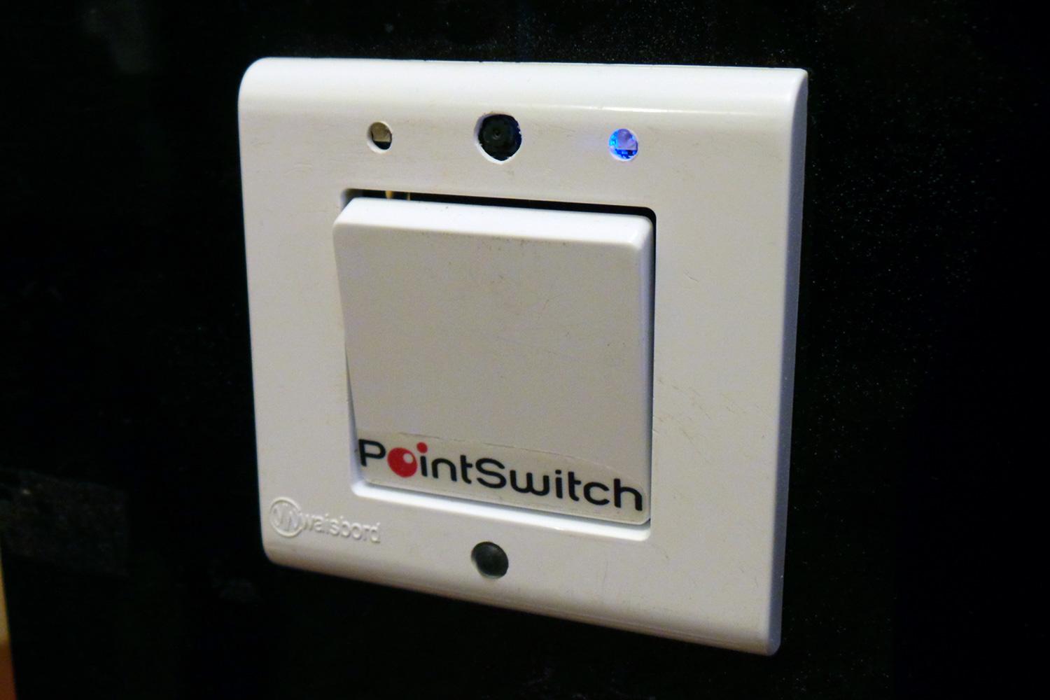 pointgrabs gesture controlled home automation system point switch