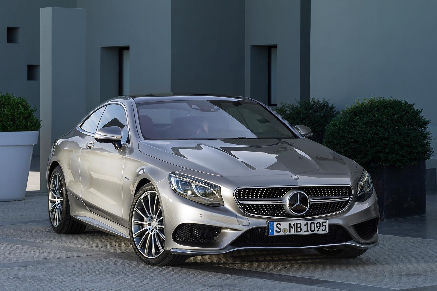 2015 Mercedes S Class Coupe front angle