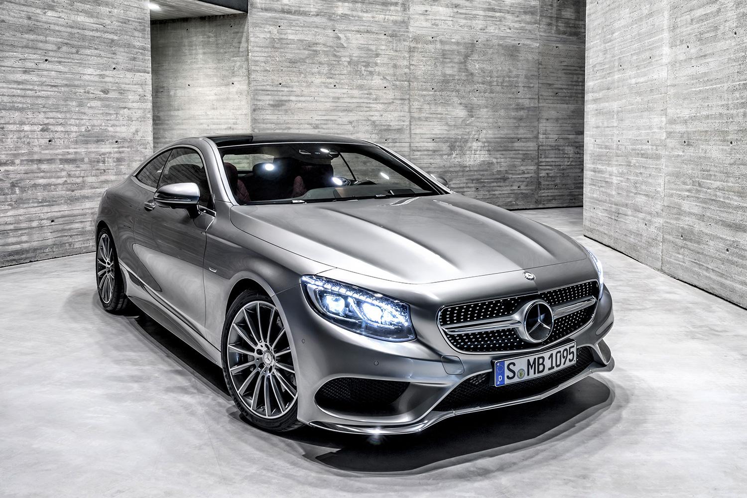 2015 Mercedes S Class Coupe front left angle