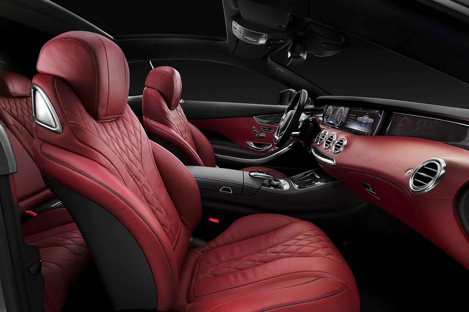 2015 Mercedes S Class Coupe interior side 2