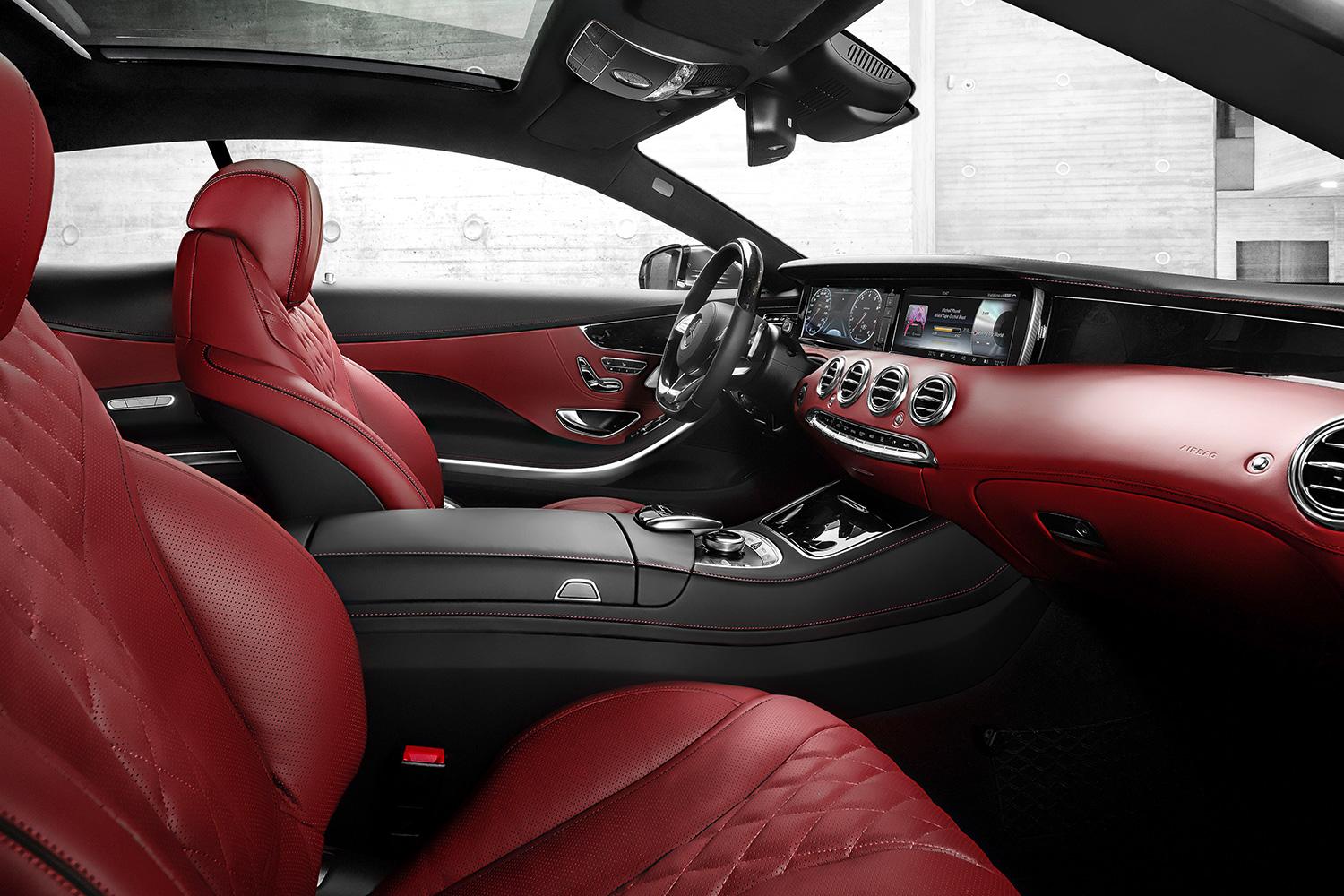 2015 Mercedes S Class Coupe interior side