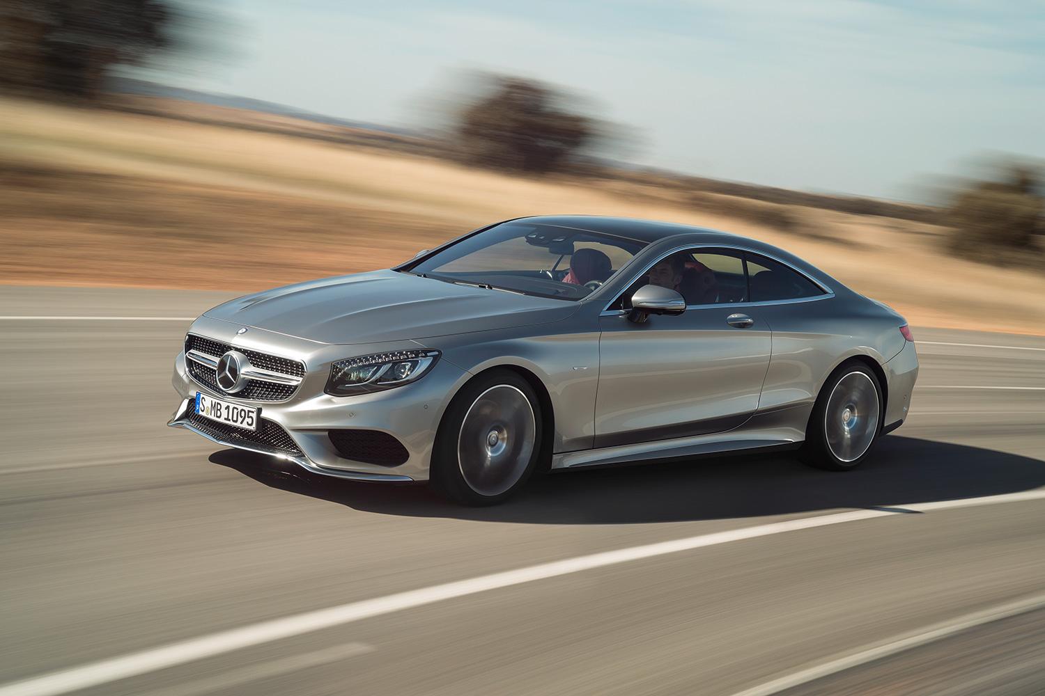 2015 Mercedes S Class Coupe right side angle