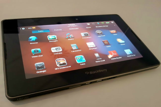 blackberry could make another tablet playbook