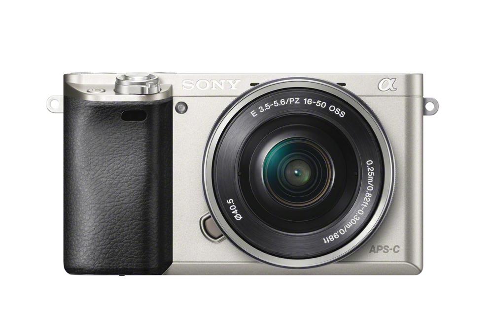 sony unveils alpha a6000 mirrorless camera ilce 6000 wselp1650 front silver 1200
