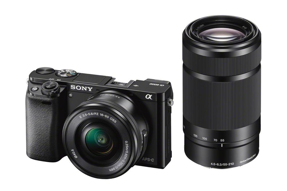 sony unveils alpha a6000 mirrorless camera ilce 6000 wselp1650 wsel55210 black 1200