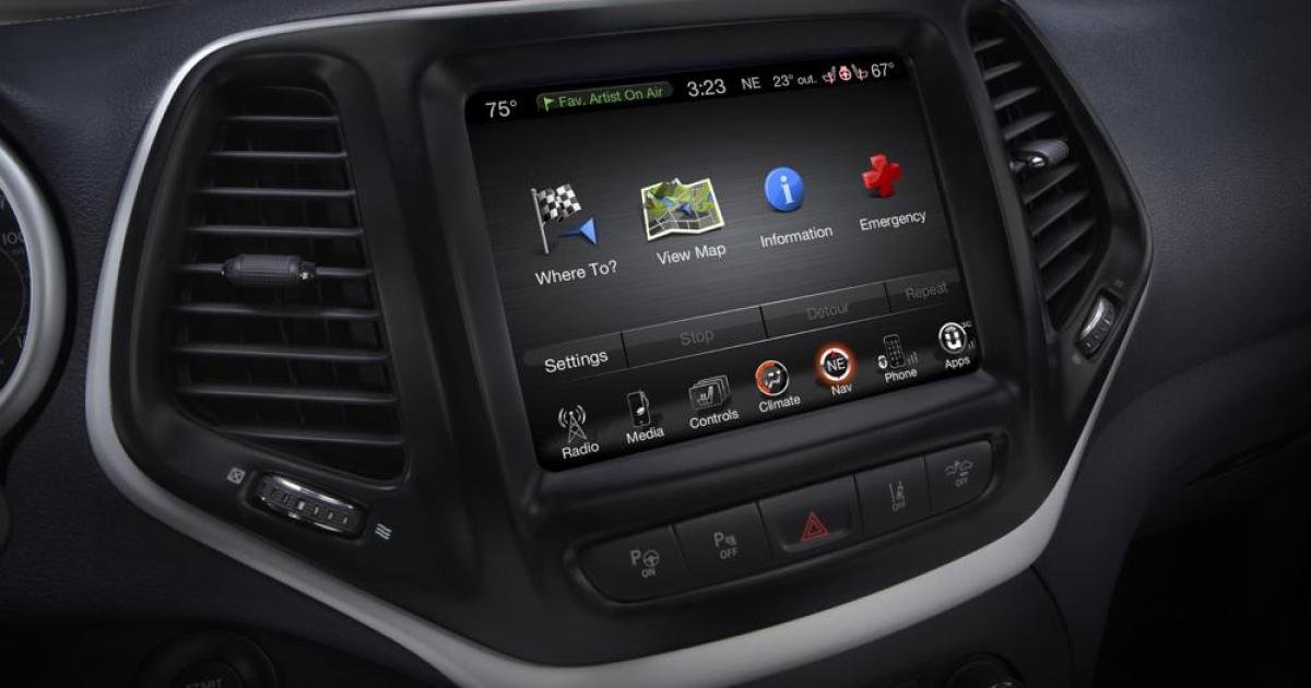 Navigation System, Jeep Uconnect®