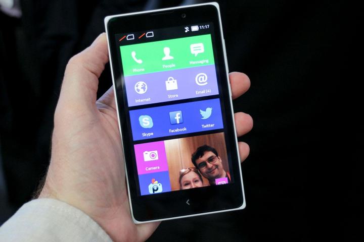 Nokia X Series white apps 2