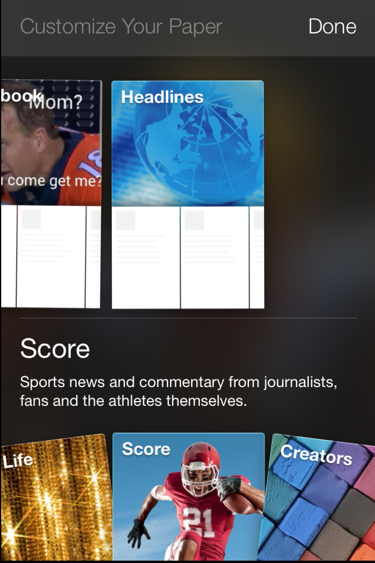 Facebook. Paper Feature Facebook Paper: Half Social Network, Half Flipboard, Totally Awesome ...