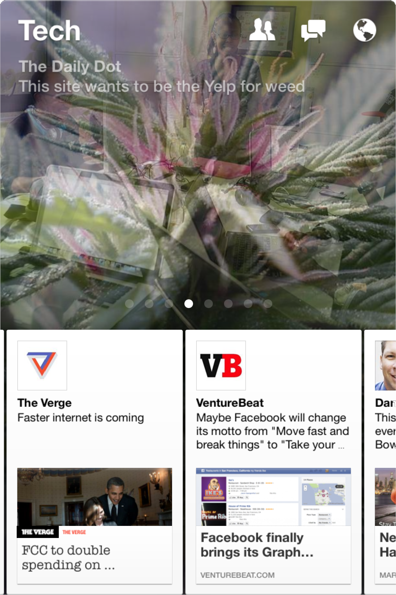Facebook. Paper Feature Facebook Paper: Half Social Network, Half Flipboard, Totally Awesome ...