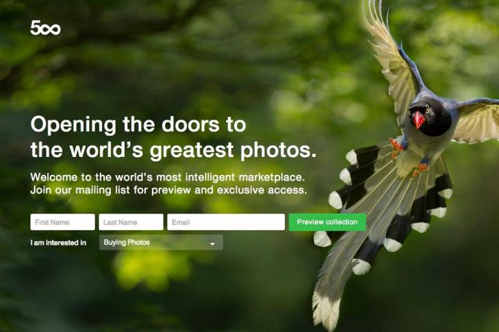 online photo community 500px launches prime commercial licensing service