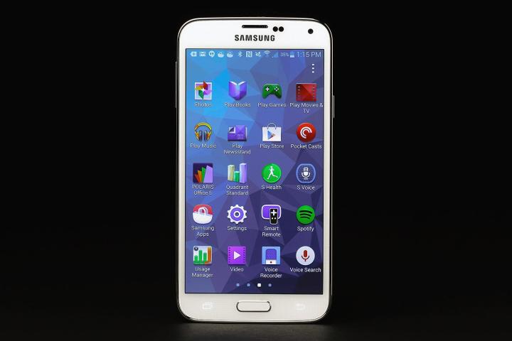 Samsung Galaxy S5 review android screen