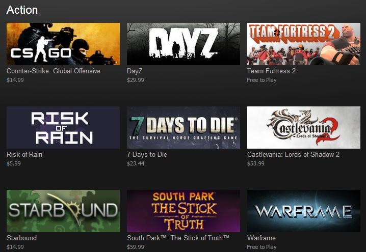 steam creates new way browse games tags