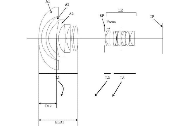 newly published canon patent shows design new 11 24mm f4 ultra wide angle lens