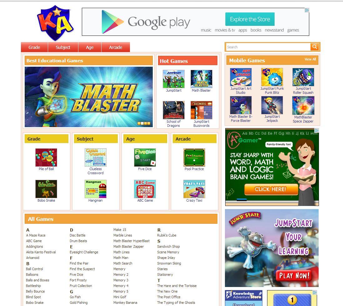 Best Educational Game Websites for School-Age Kids