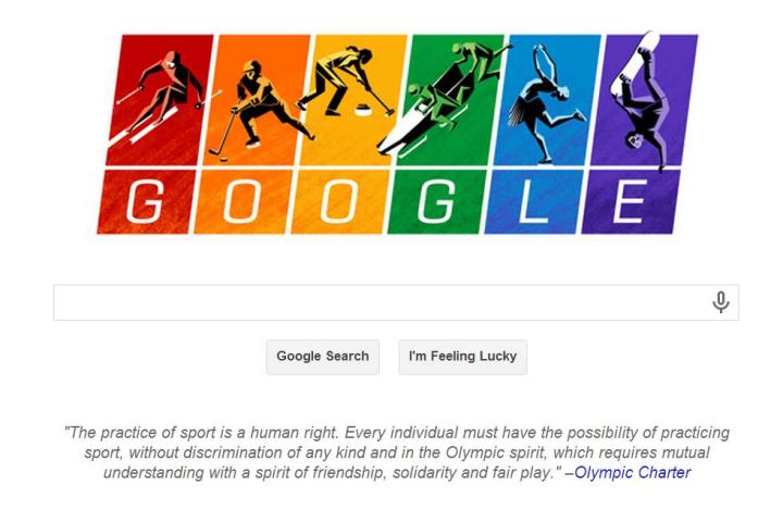 latest google doodle posted defiance russias anti gay law olympics