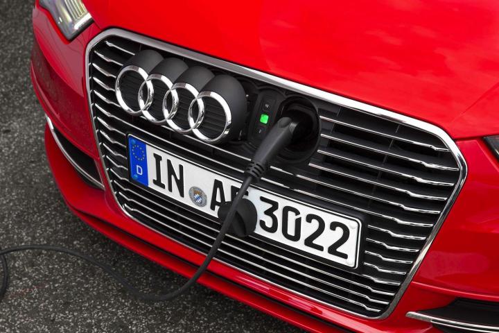 audi plug in hybrids proliferate with planned a6 a8 q7 models a3 e tron front