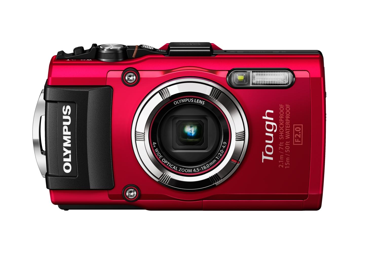 olympus announces stylus tough tg3 tg 3 red front