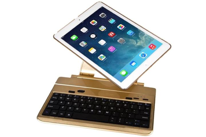 the favi swivel screen case gives your ipad air a notebook esque qwerty keyboard faviswivel