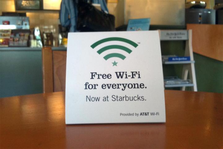 free wifi starbucks