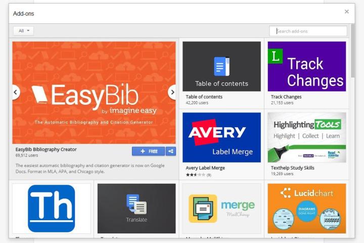 google launches web app add store docs ons