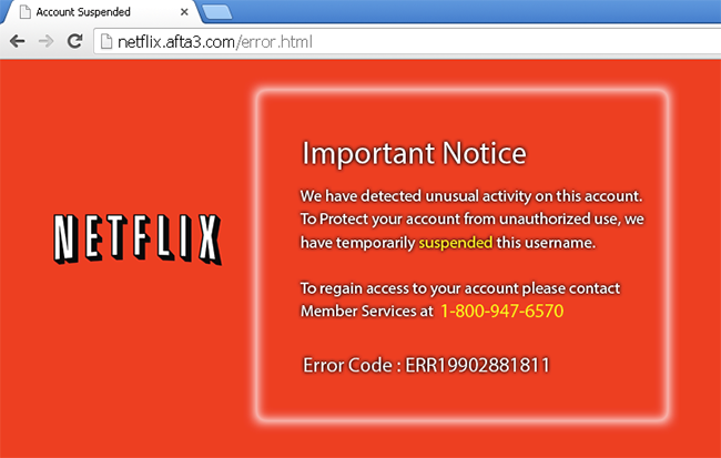 indian hackers pose netflix tech support aim steal files identity unusual activity hack