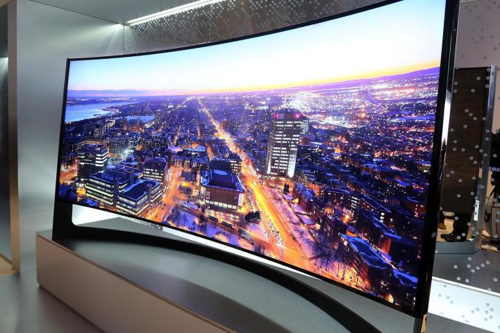 6 million curved tvs will ship in 2017 samsung 105 inch uhd tv