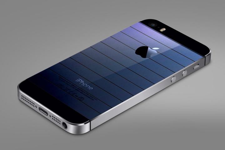 apple patent on solar panel in touchscreen powered iphone 5s