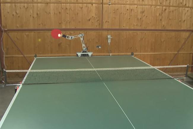 as table tennis champ preps for robot showdown hobbyist demos own ping pong bot