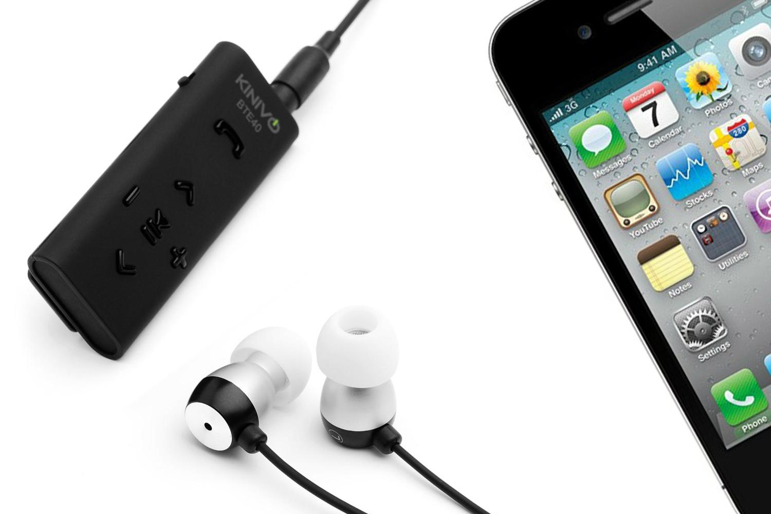 kinivos bte40 makes any headphones or home stereo wireless 1